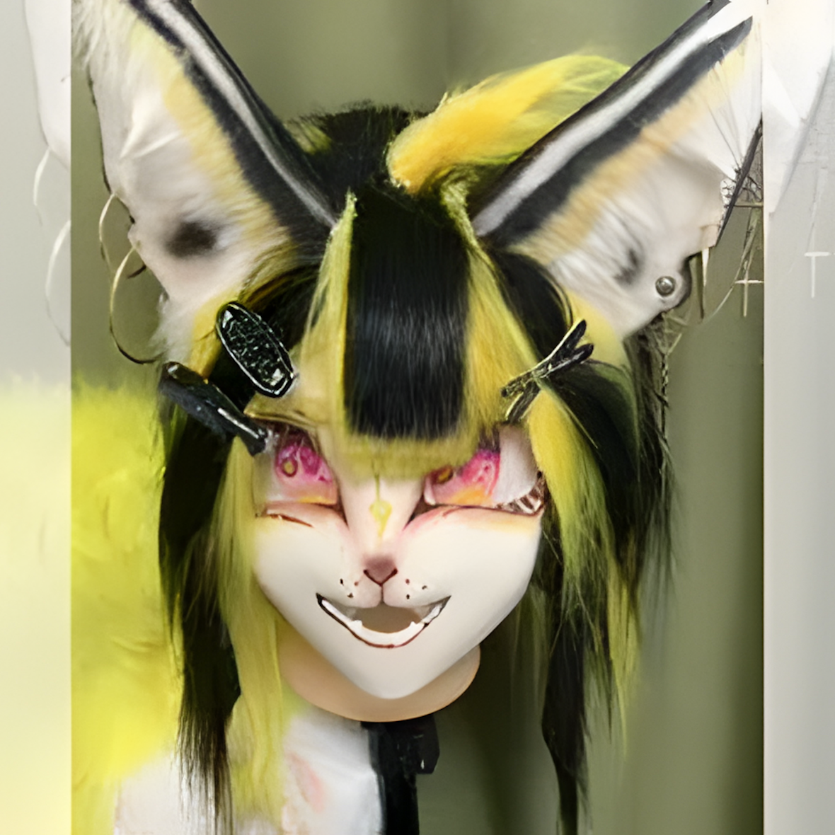 Fursuit big partial fox exchange _ sale