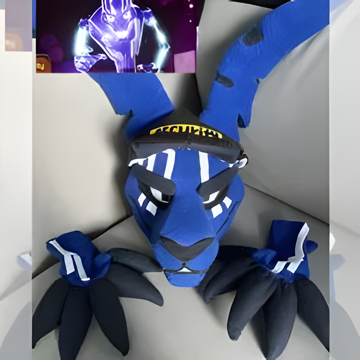 Fursuit cosplay Fnaf Mxes with kigurumi