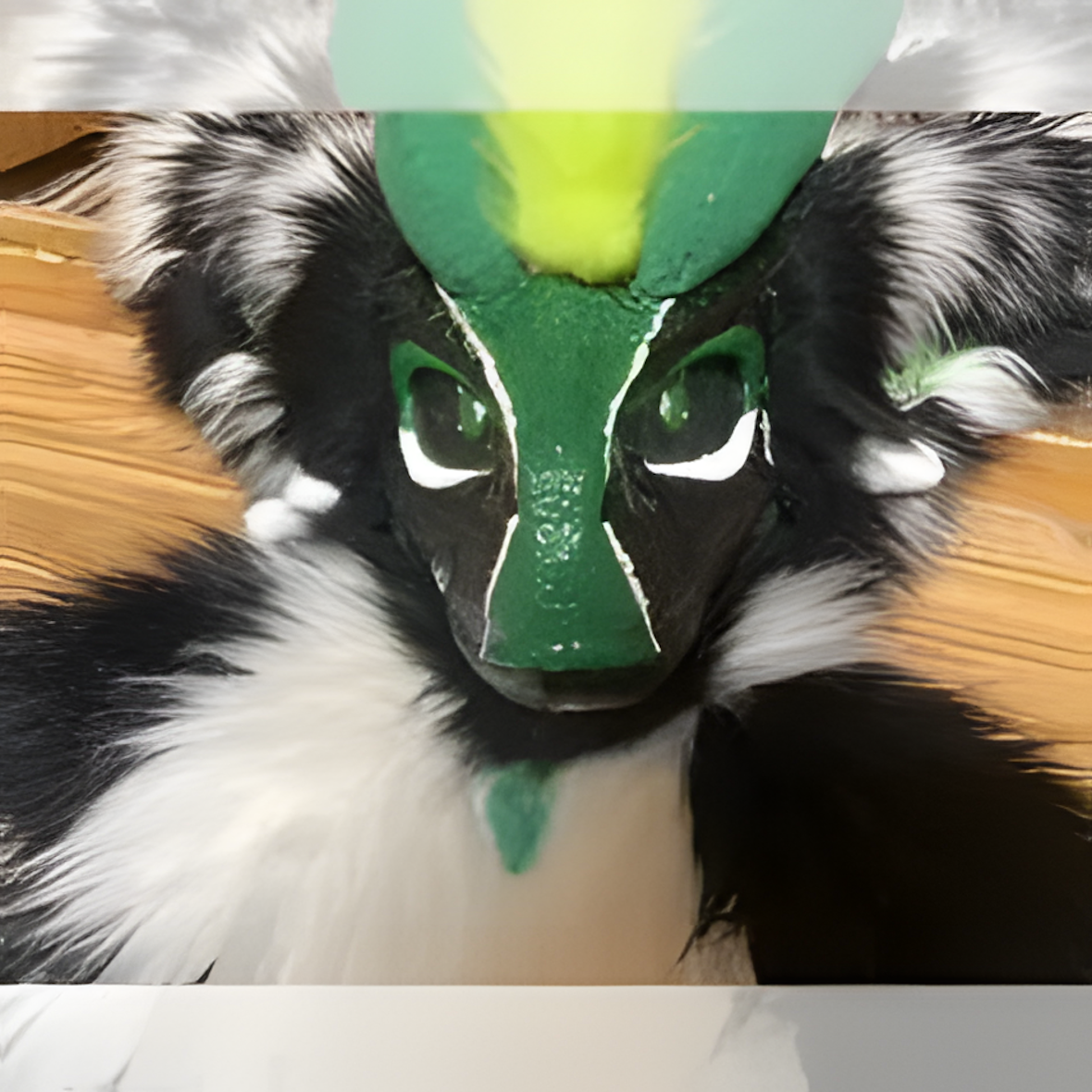 Fursuit Darcy, raptor