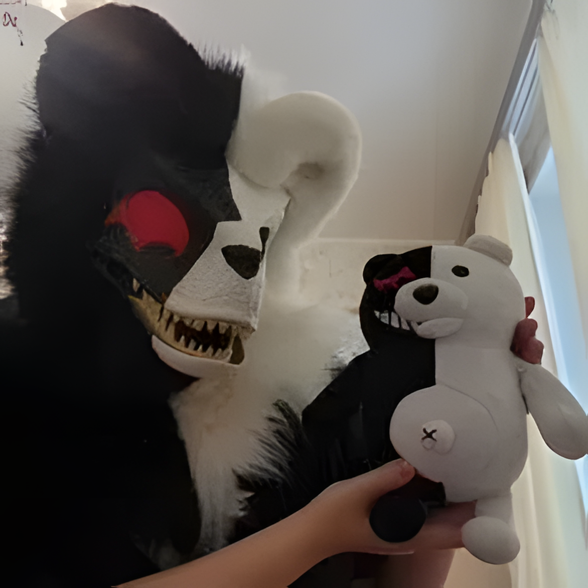 Cosplay Danganronpa Monokuma Fursuit