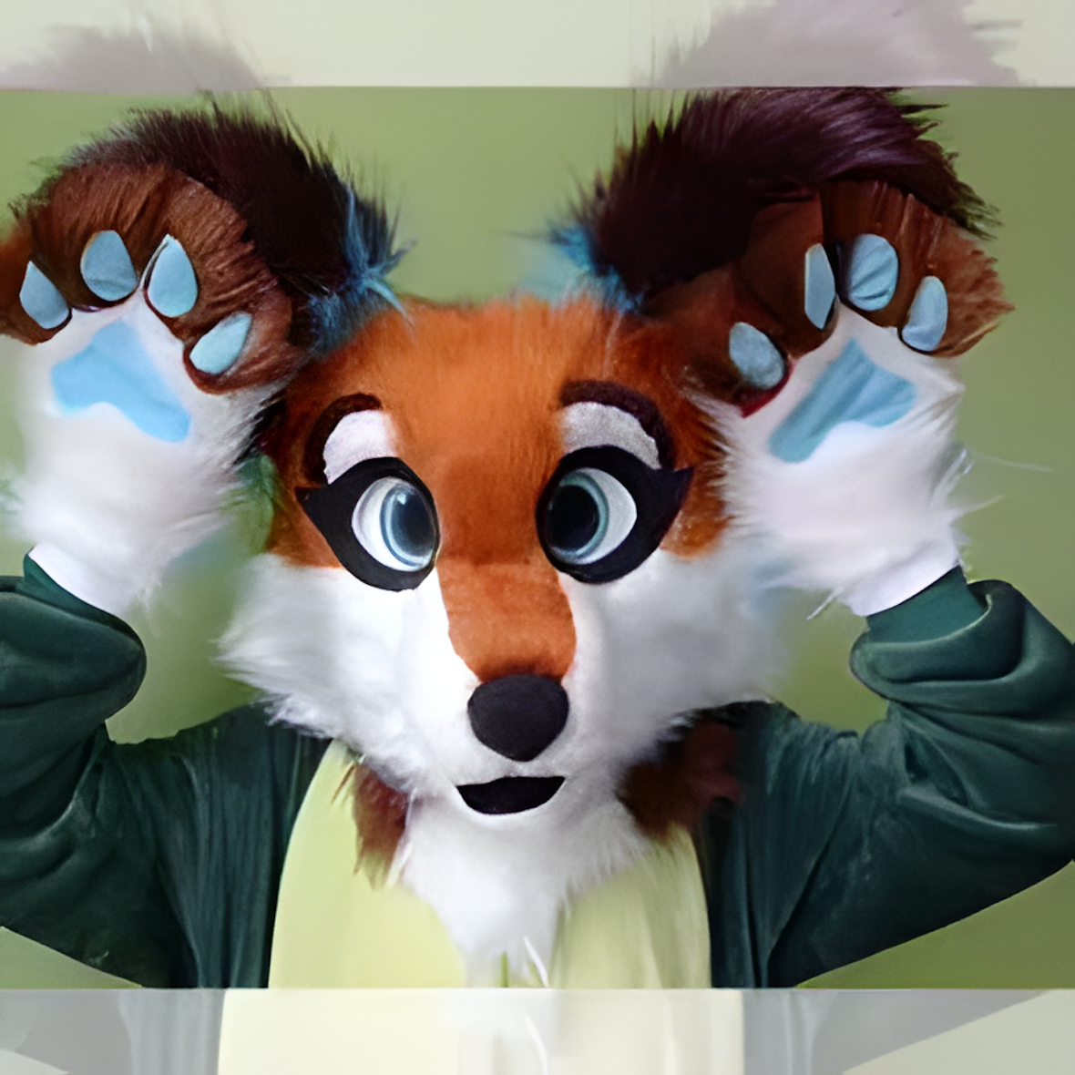 Fursuit dog mask
