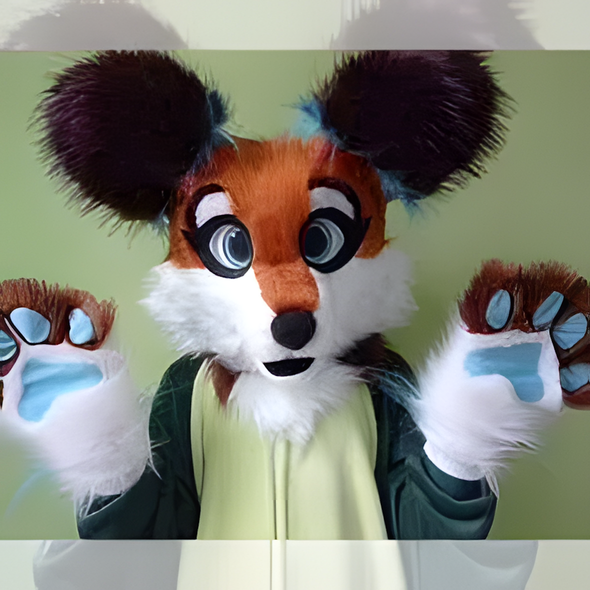 Fursuit dog mask