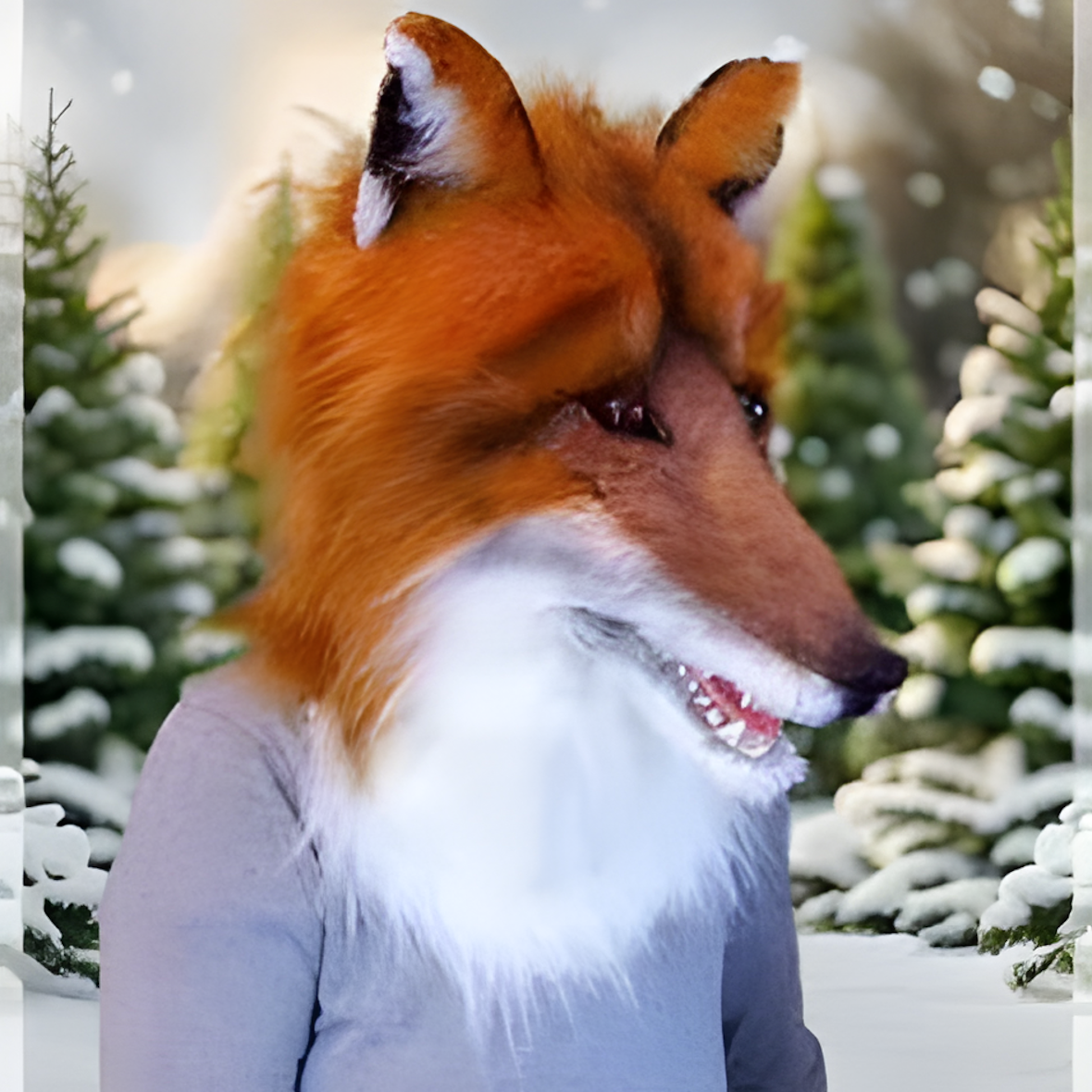 Cosplay Fox Mask, Theater Mask, Fursuit