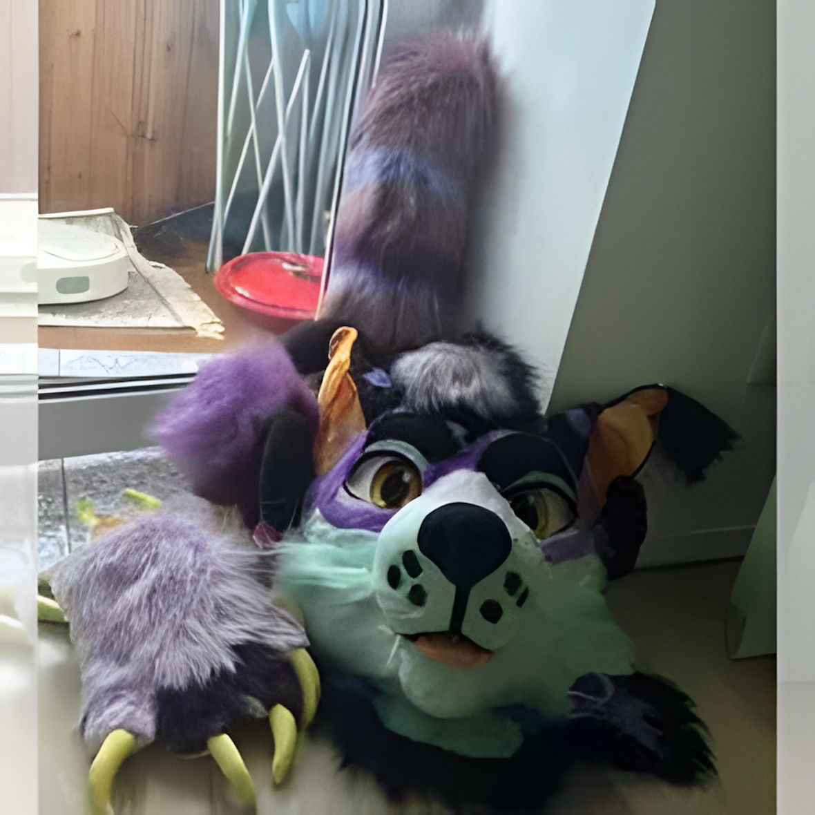 Fursuit furry dog ​​mask