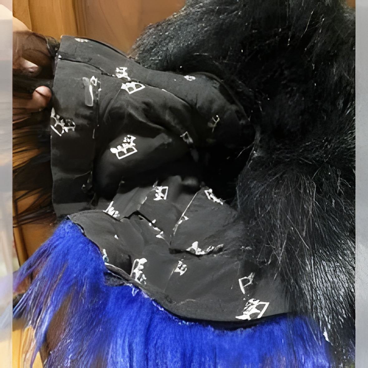 Fursuit furry mask