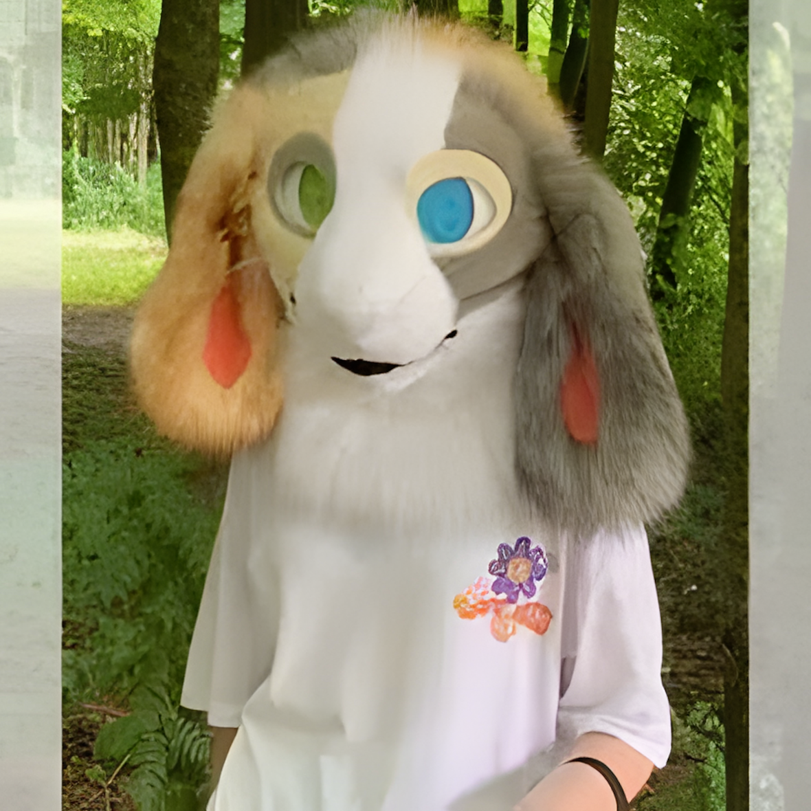 Fursuit goat