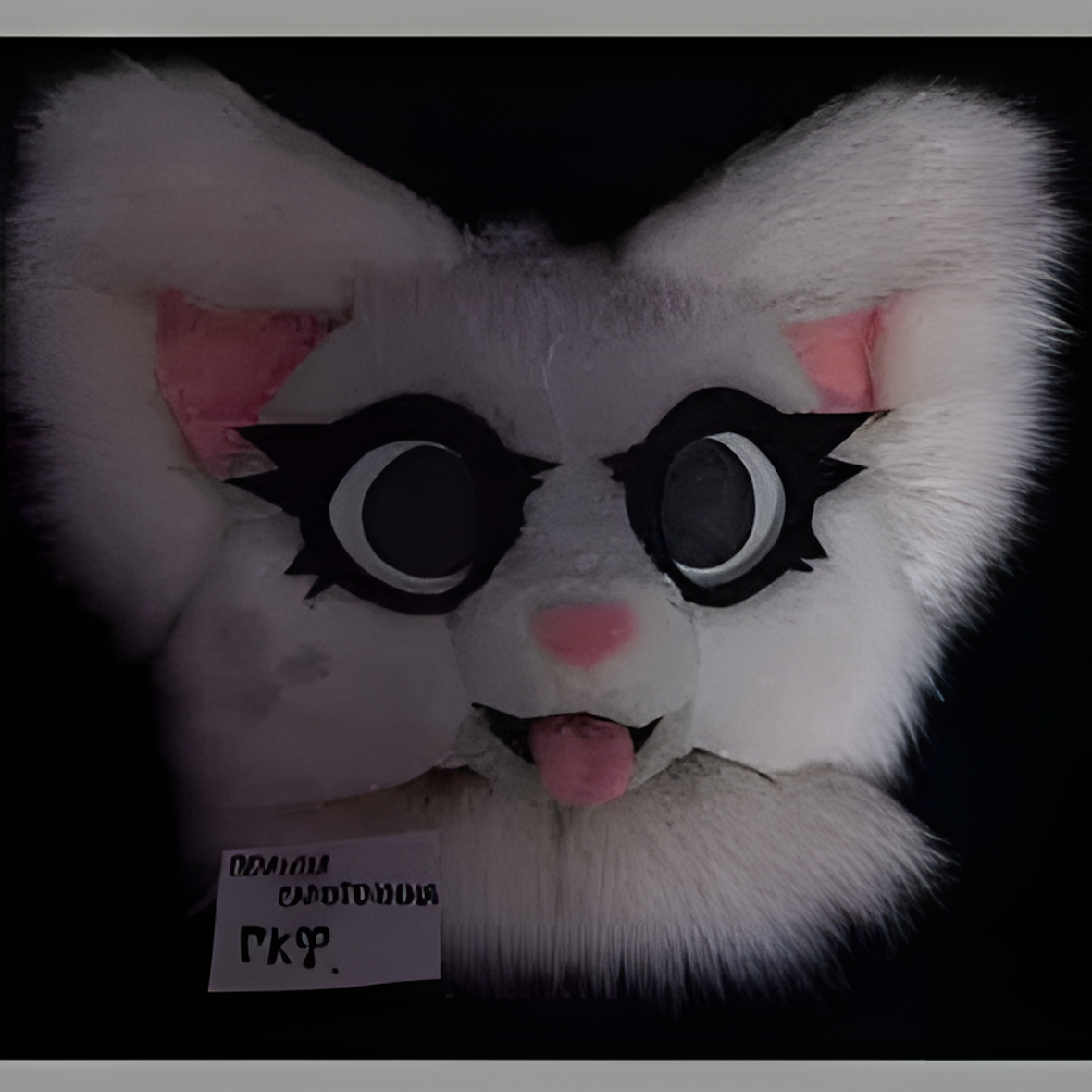 Fursuit head cat + tail