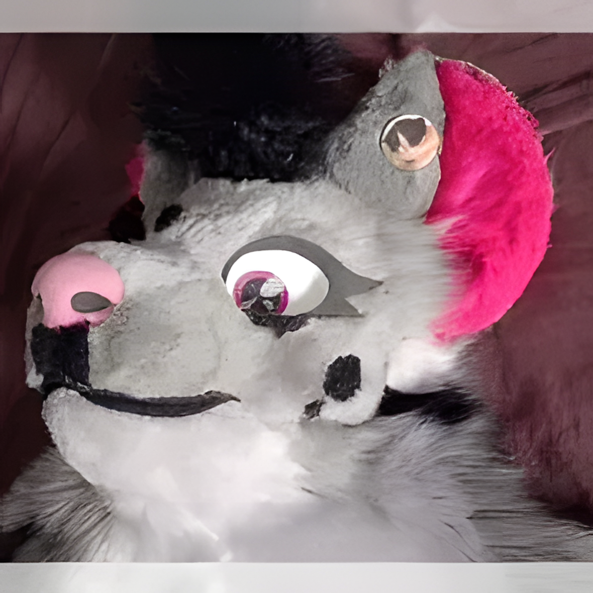 Fursuit hyena