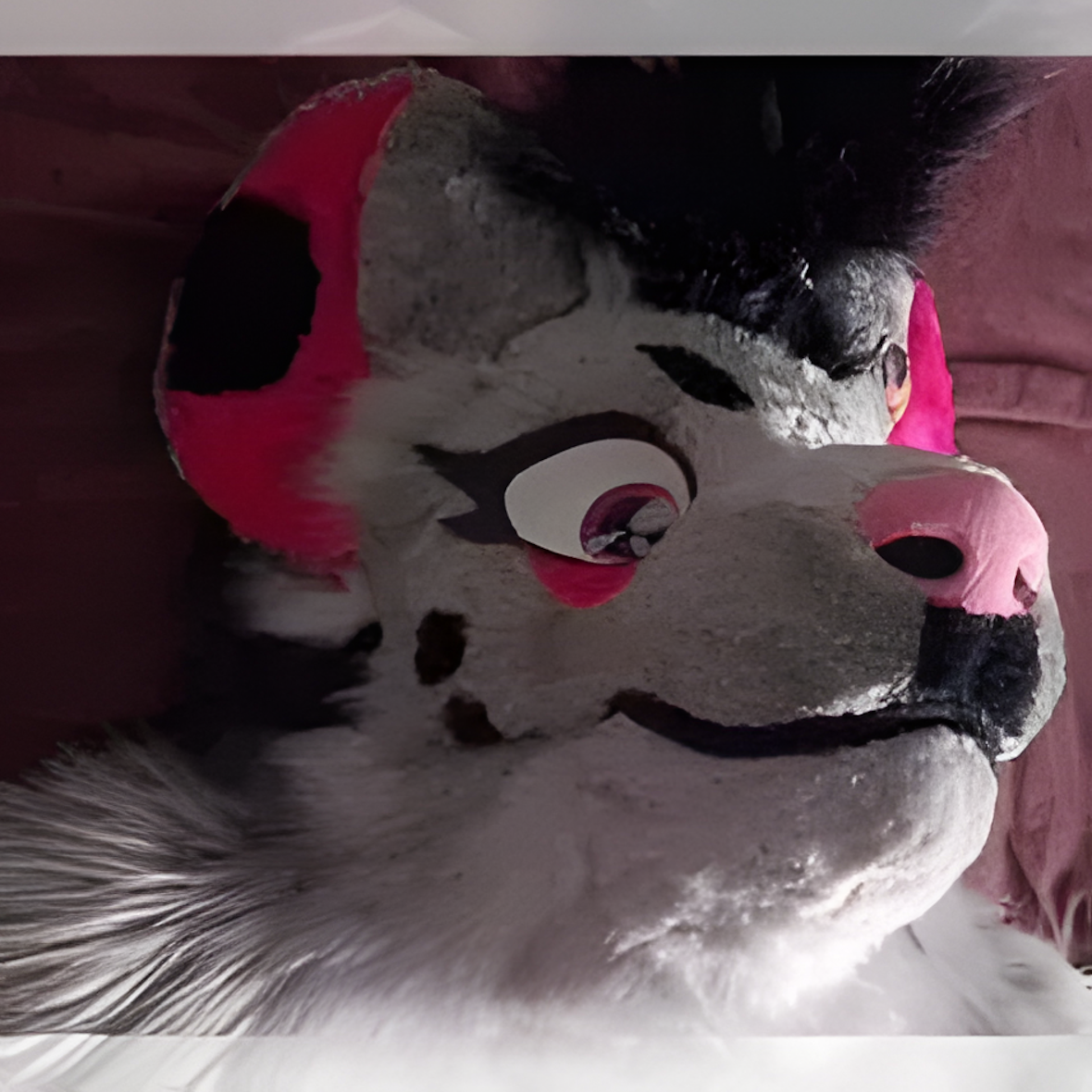 Fursuit hyena