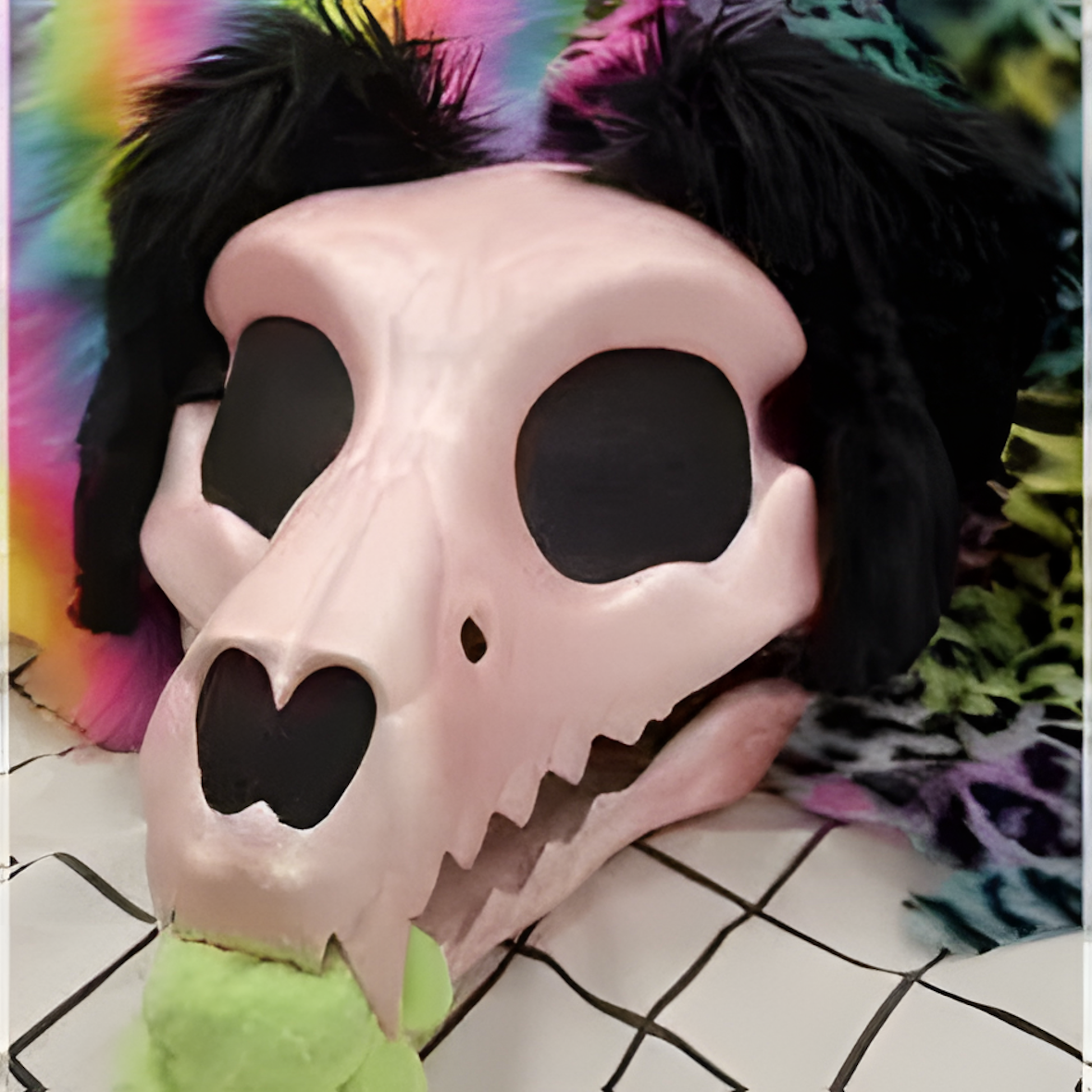 Fursuit incomplete skaldog scenekid