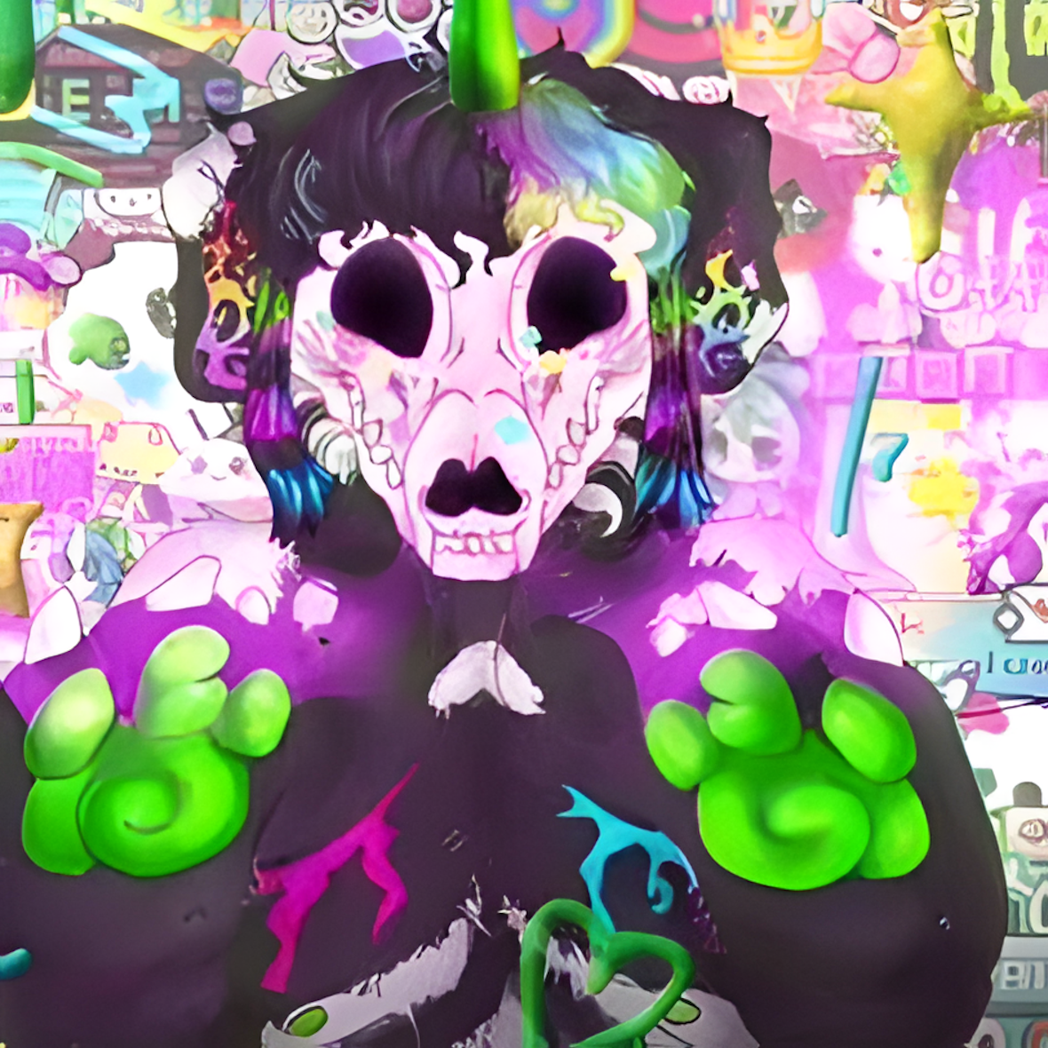 Fursuit incomplete skaldog scenekid