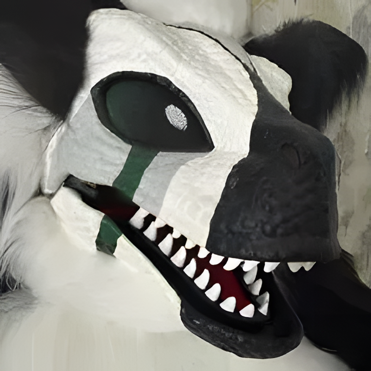 Costume Fursuit Raptor cosplay Fury