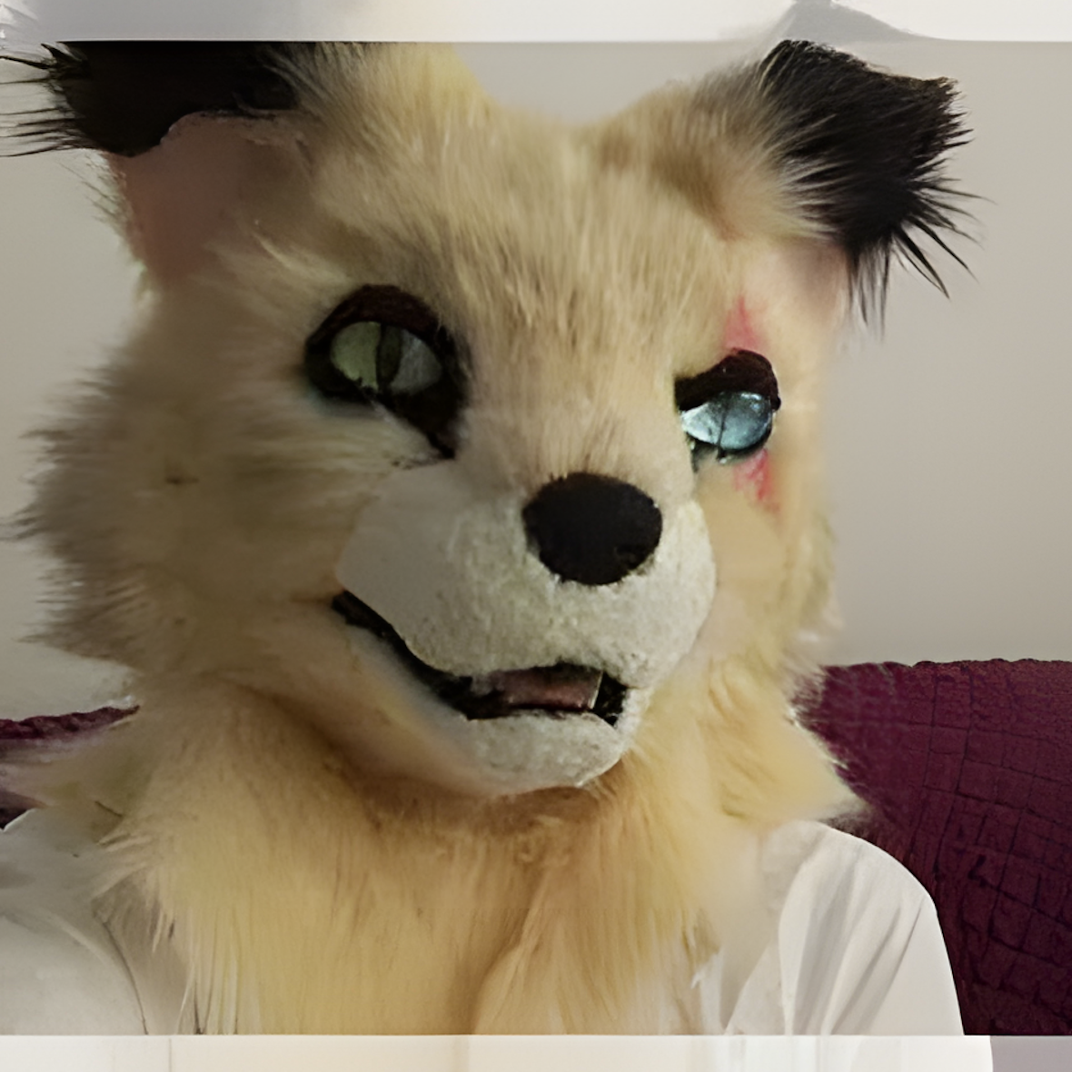 Fursuit lioness realistic
