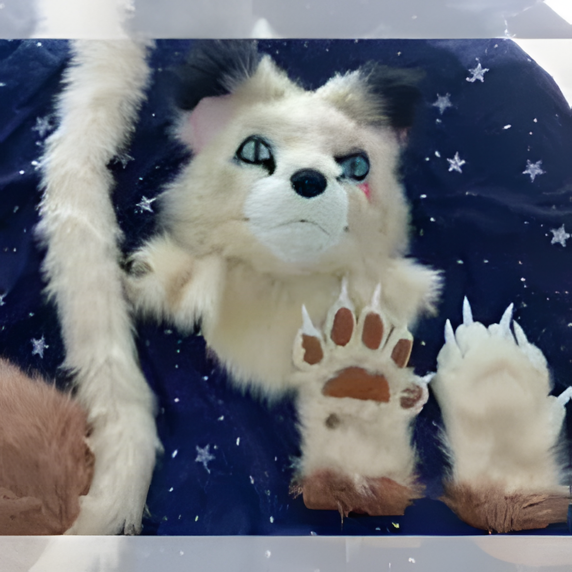 Fursuit lioness realistic
