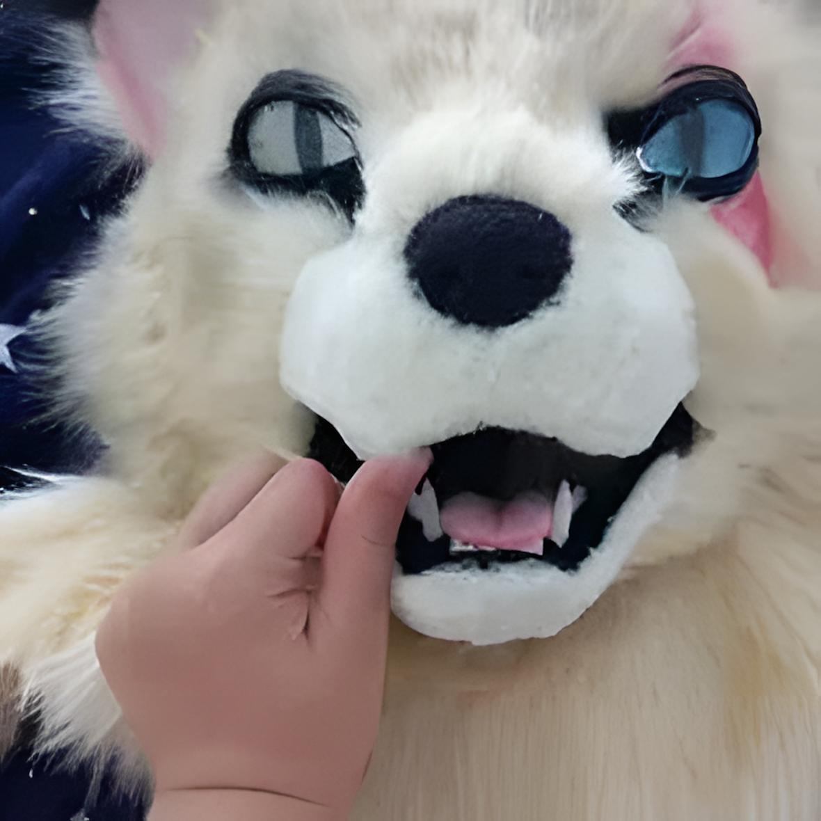 Fursuit lioness realistic