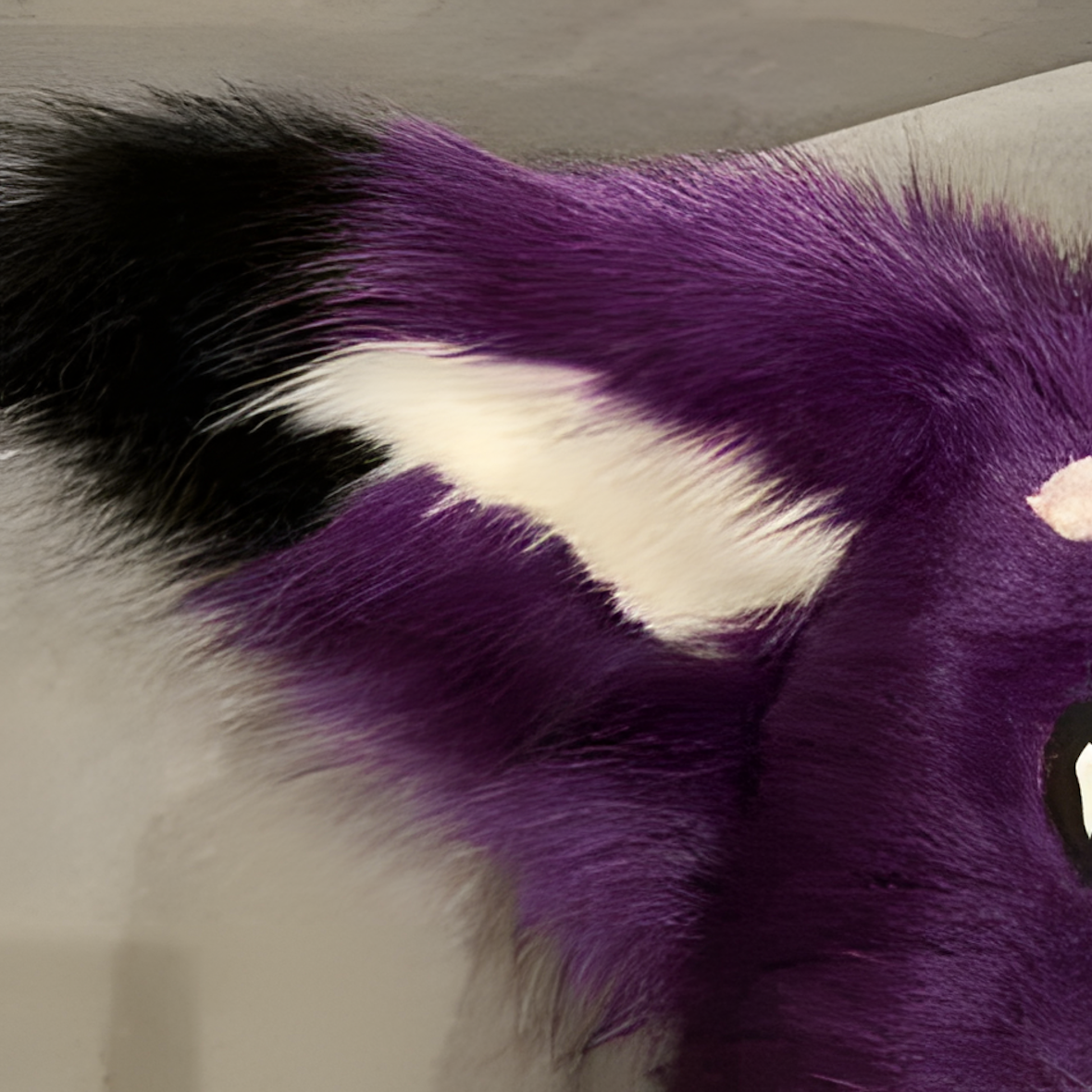 Fursuit mask cartoon