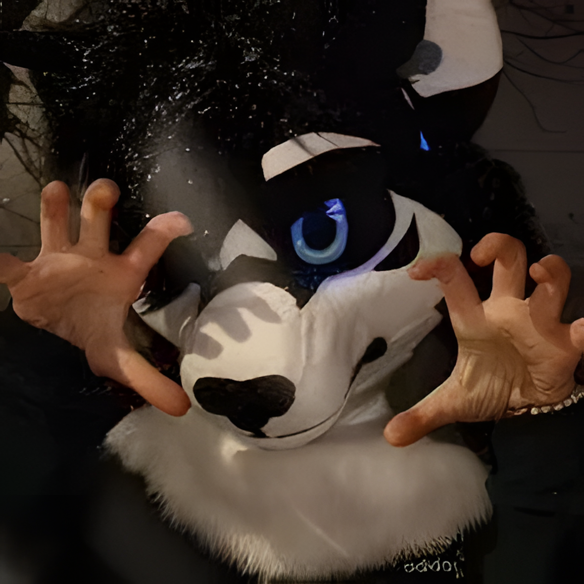 Fursuit mask furry