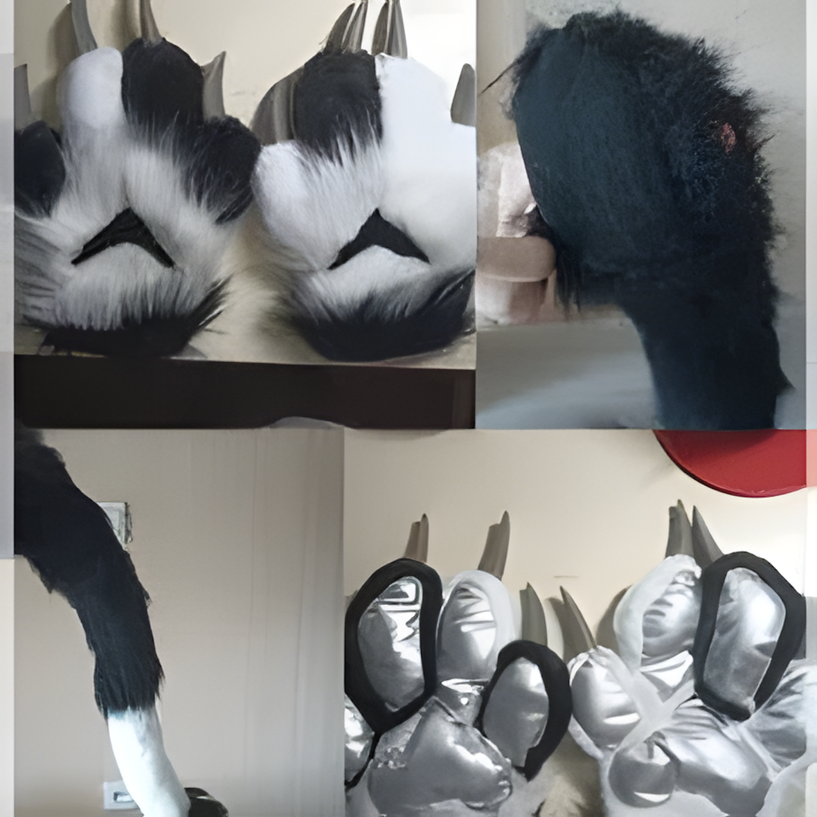 Fursuit mask furry