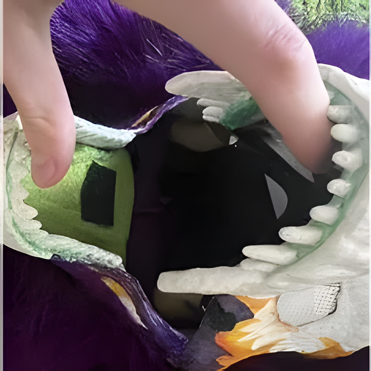 Fursuit mask T-Rex