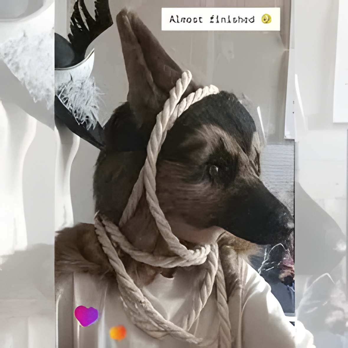 Fursuit mask_German Shepherd head
