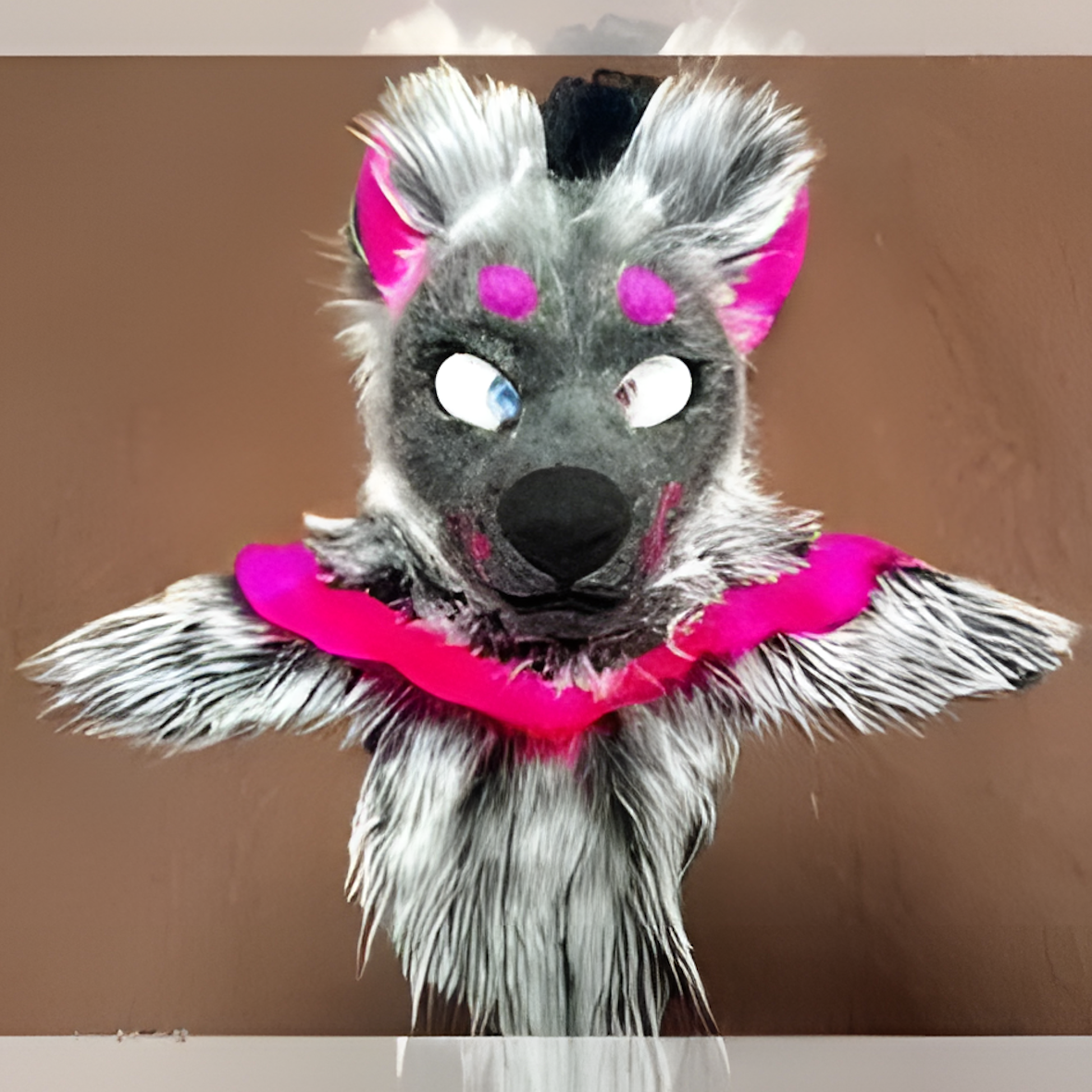 Fursuit mini-partial _hyena