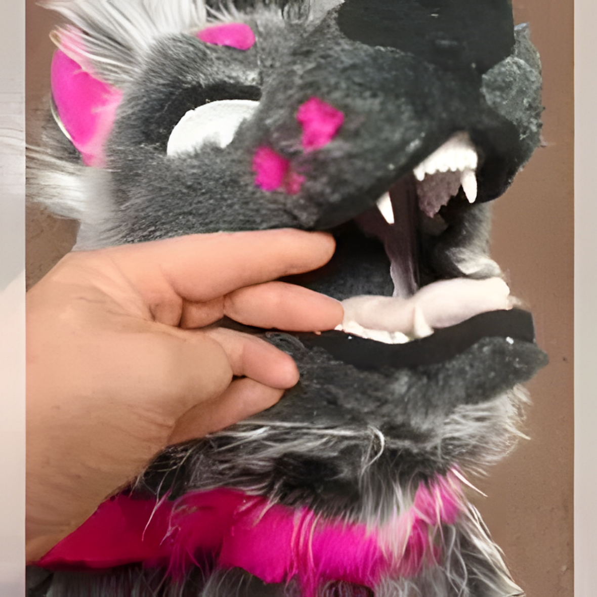 Fursuit mini-partial _hyena