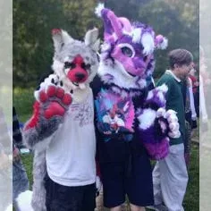 Fursuit partial dog realistic