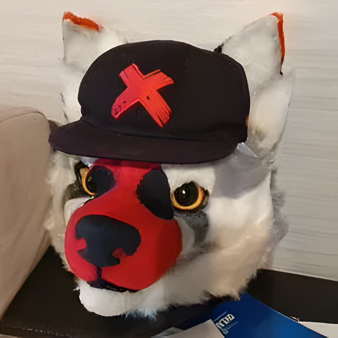 Fursuit partial dog realistic