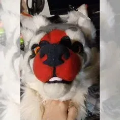 Fursuit partial dog realistic