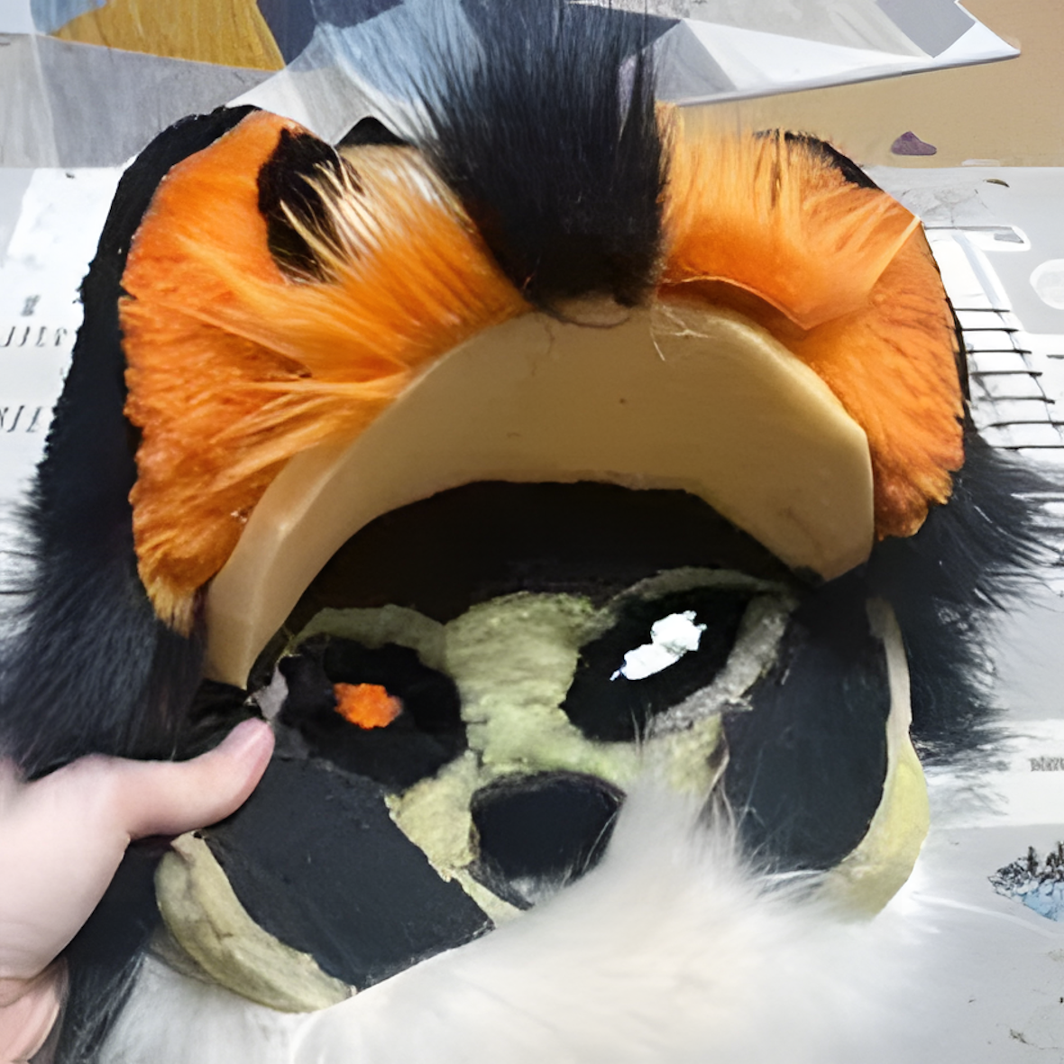Fursuit partial imperfection
