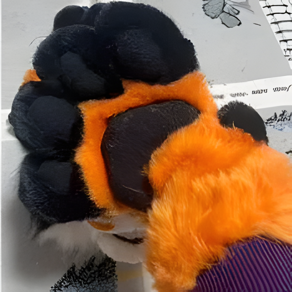 Fursuit partial imperfection