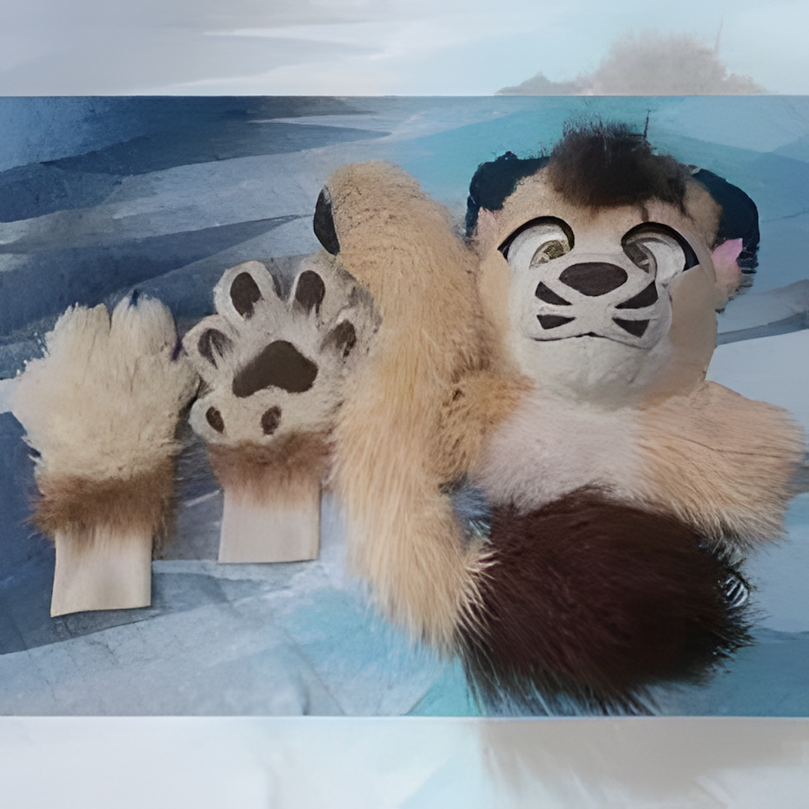 Fursuit partial lioness