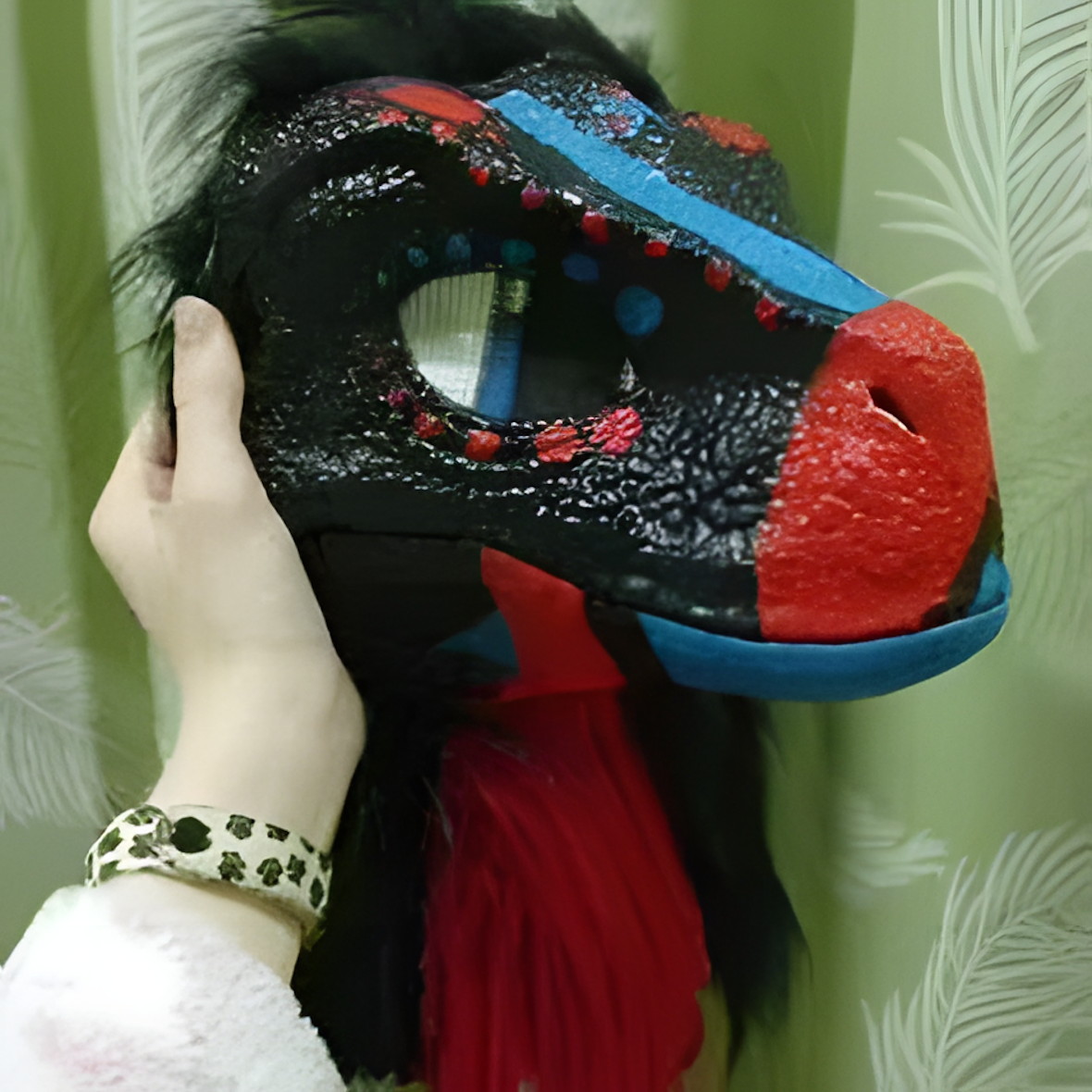 Fursuit raptor