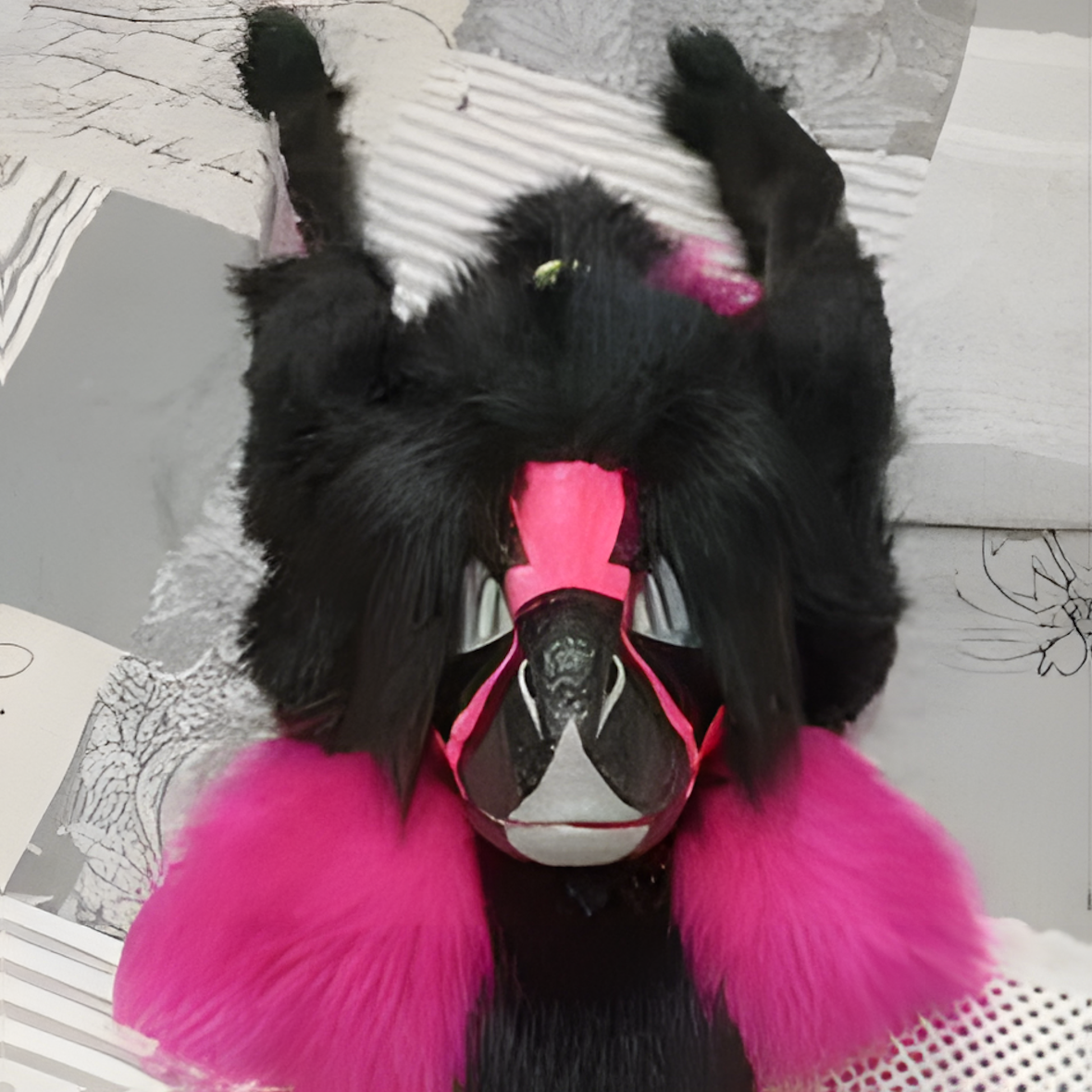 Fursuit raptor (3)
