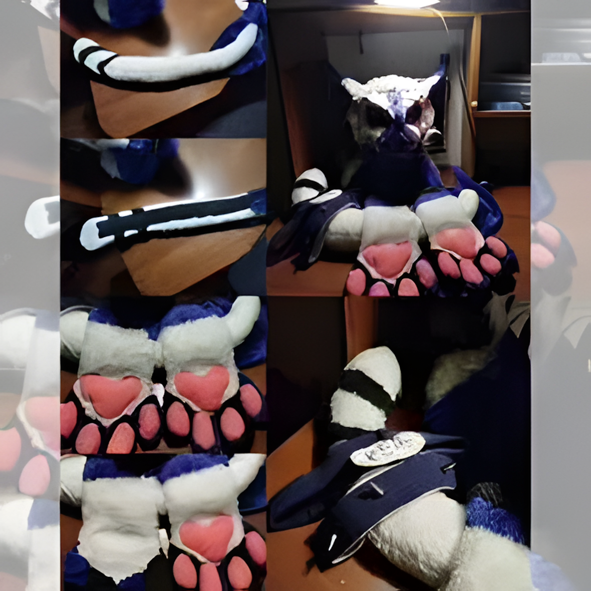 Fursuit raptor (description)