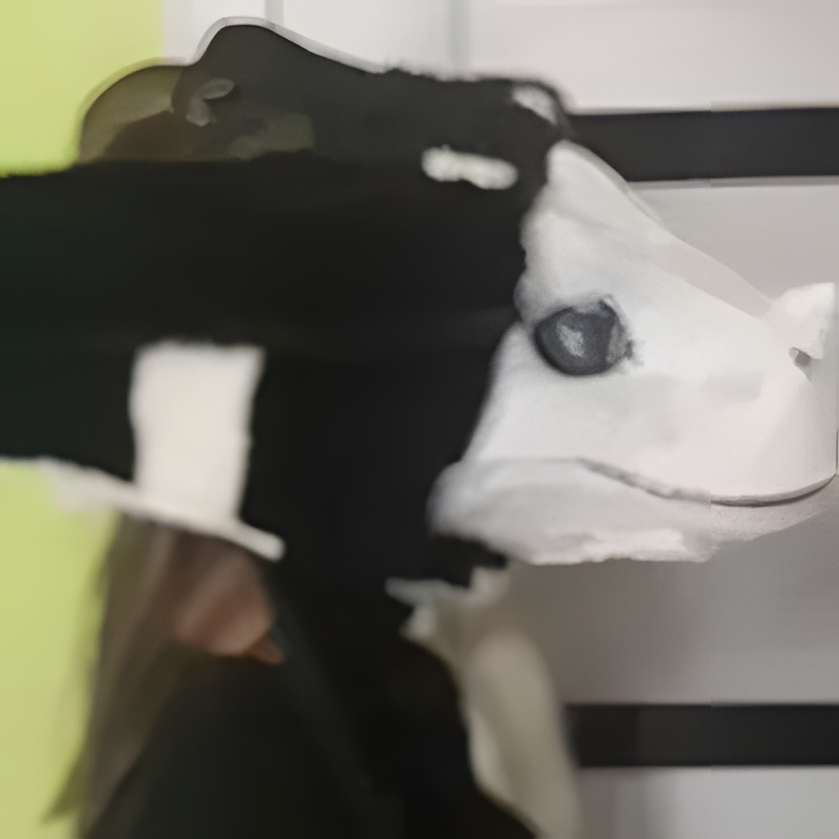 Fursuit raptor mask