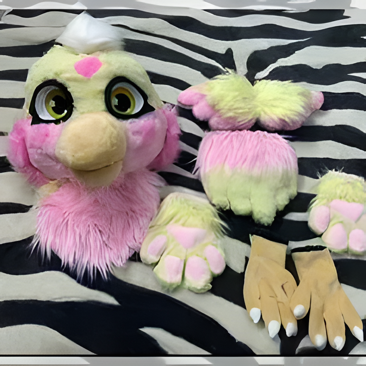 Bird fursuit