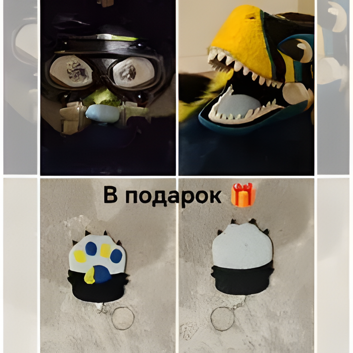 Fursuit raptor mask (12)