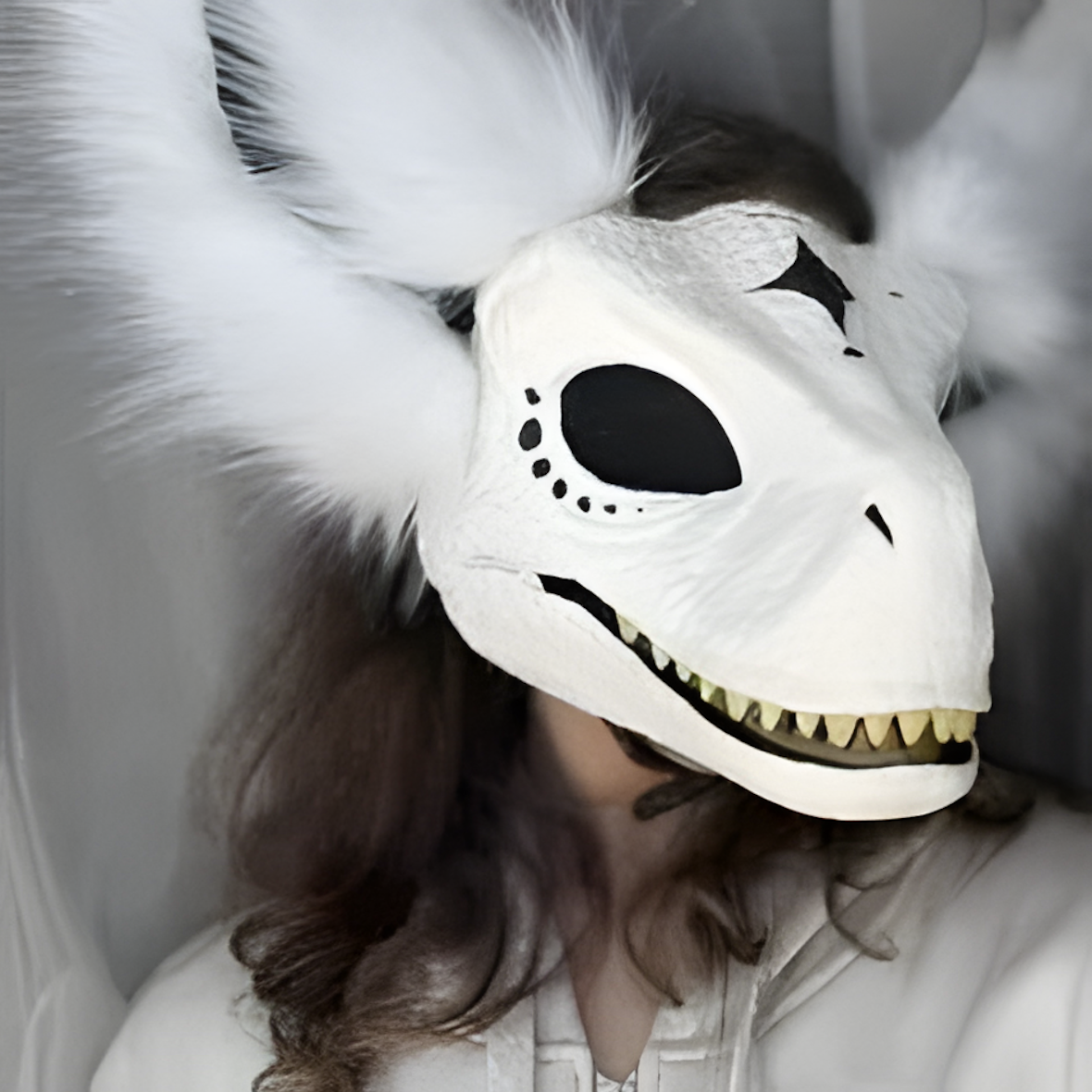 Fursuit raptor mask (15)