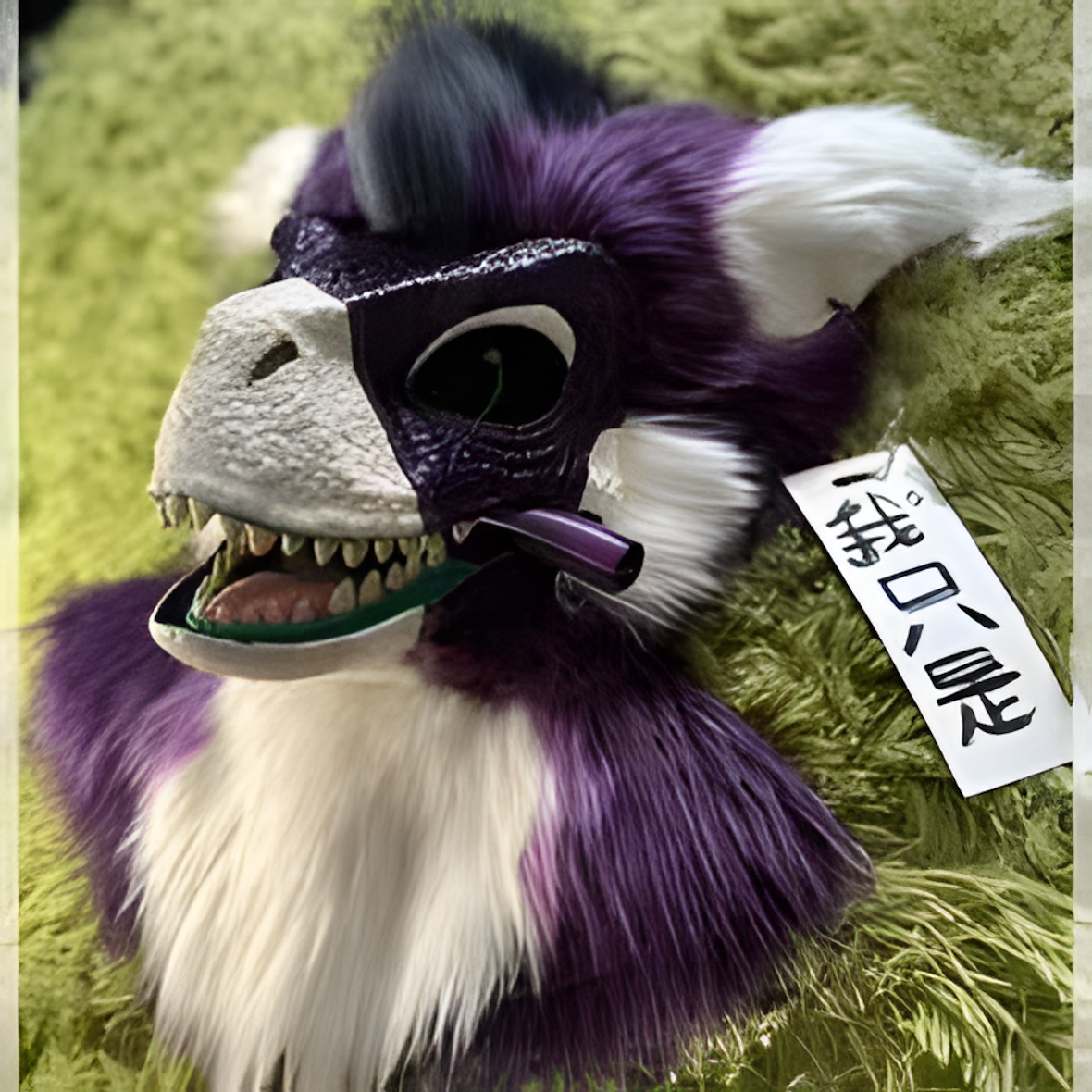 Fursuit raptor mask (16)