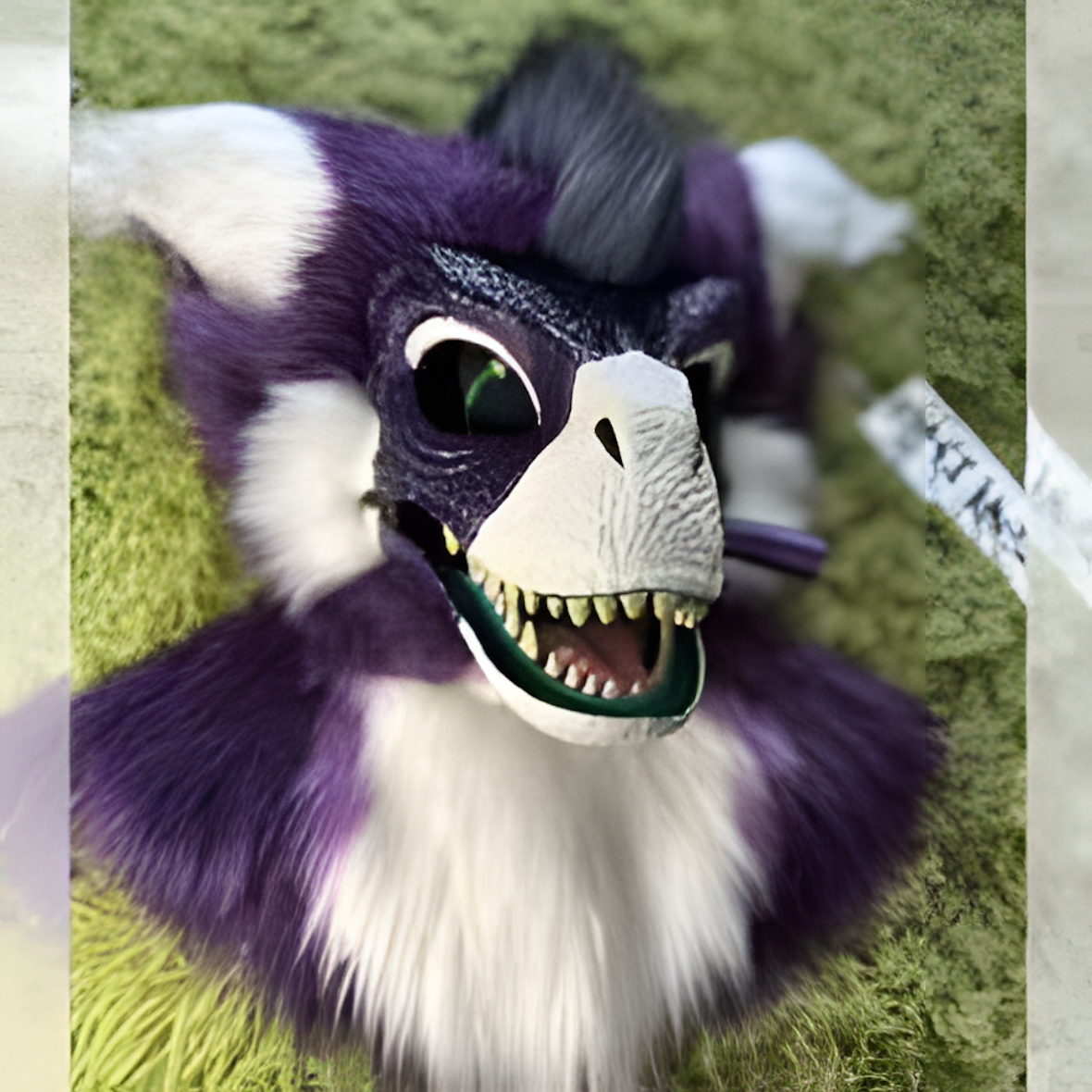 Fursuit raptor mask (16)
