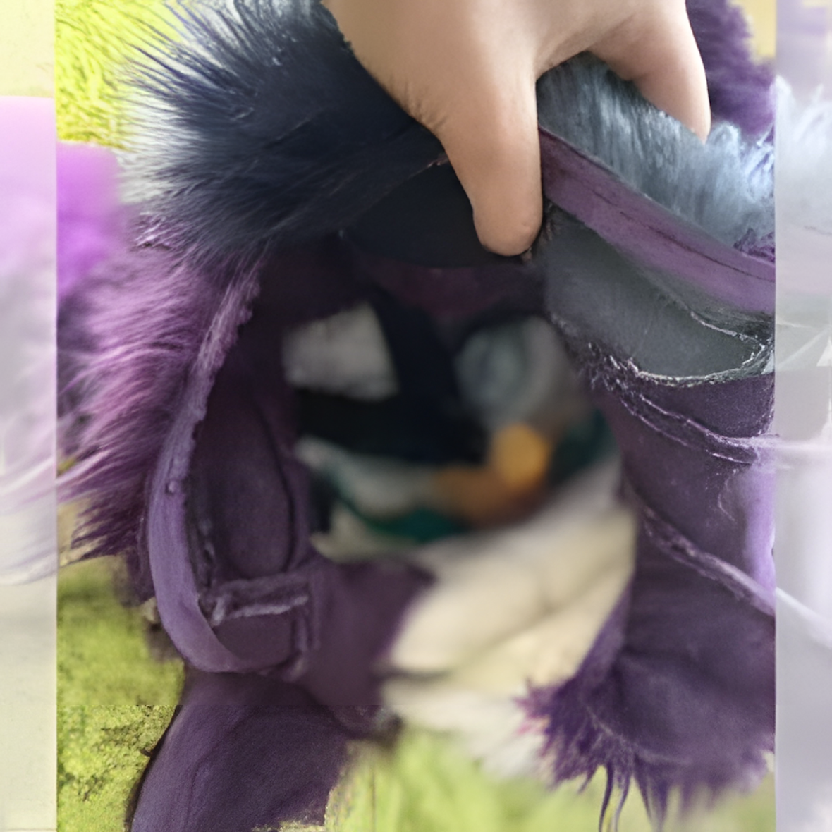 Fursuit raptor mask (16)