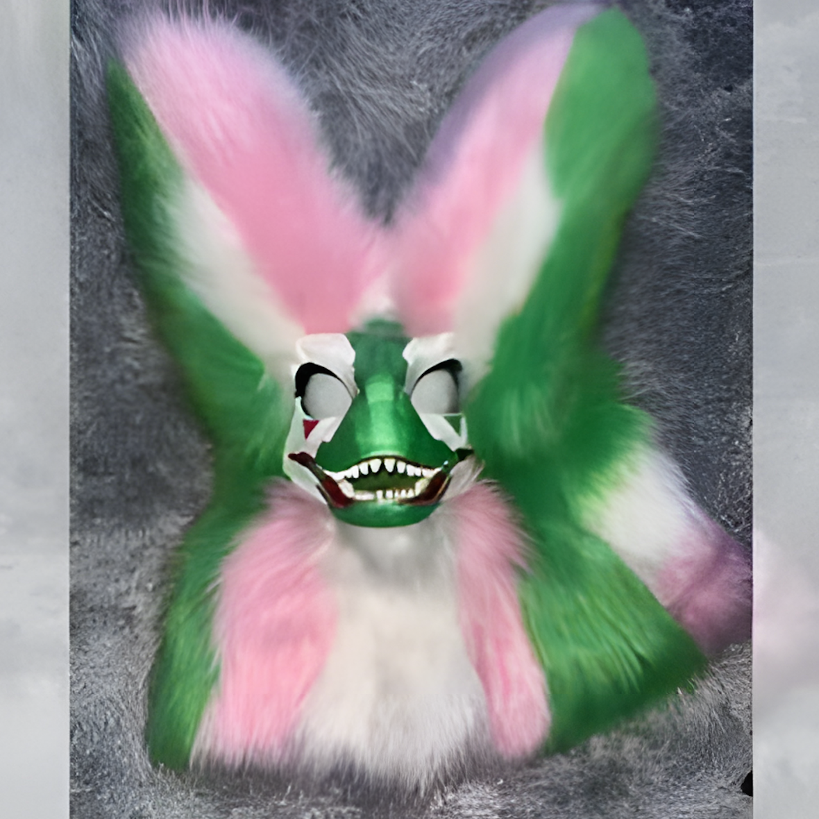 Fursuit raptor mask (17)