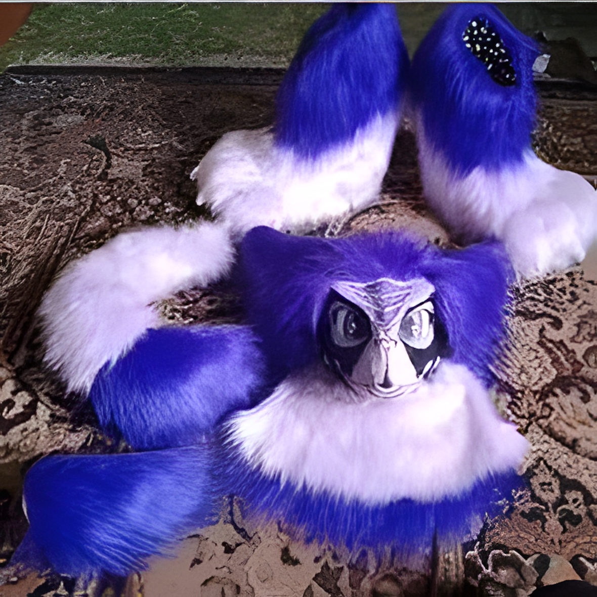 Fursuit raptor mask (18)