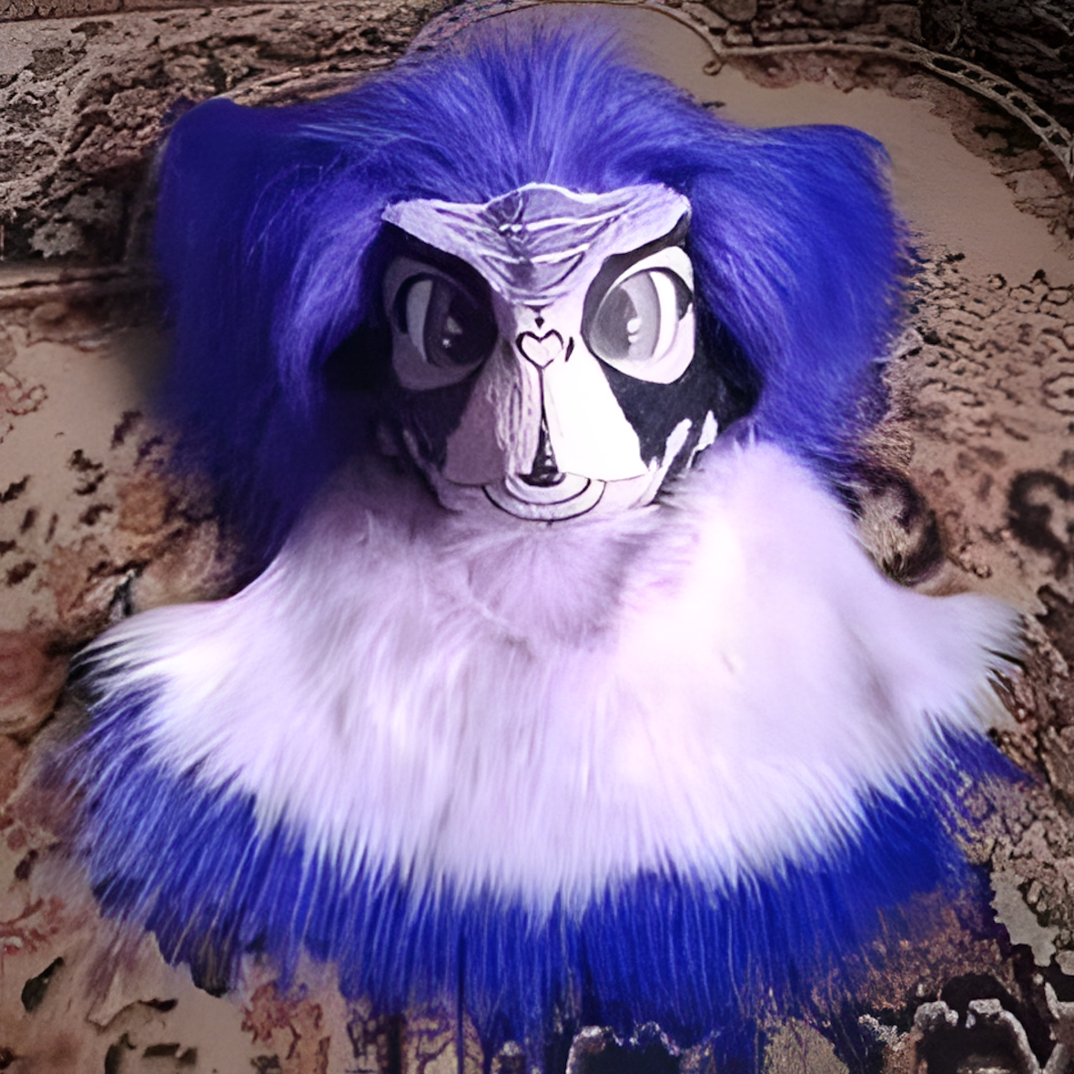 Fursuit raptor mask (18)