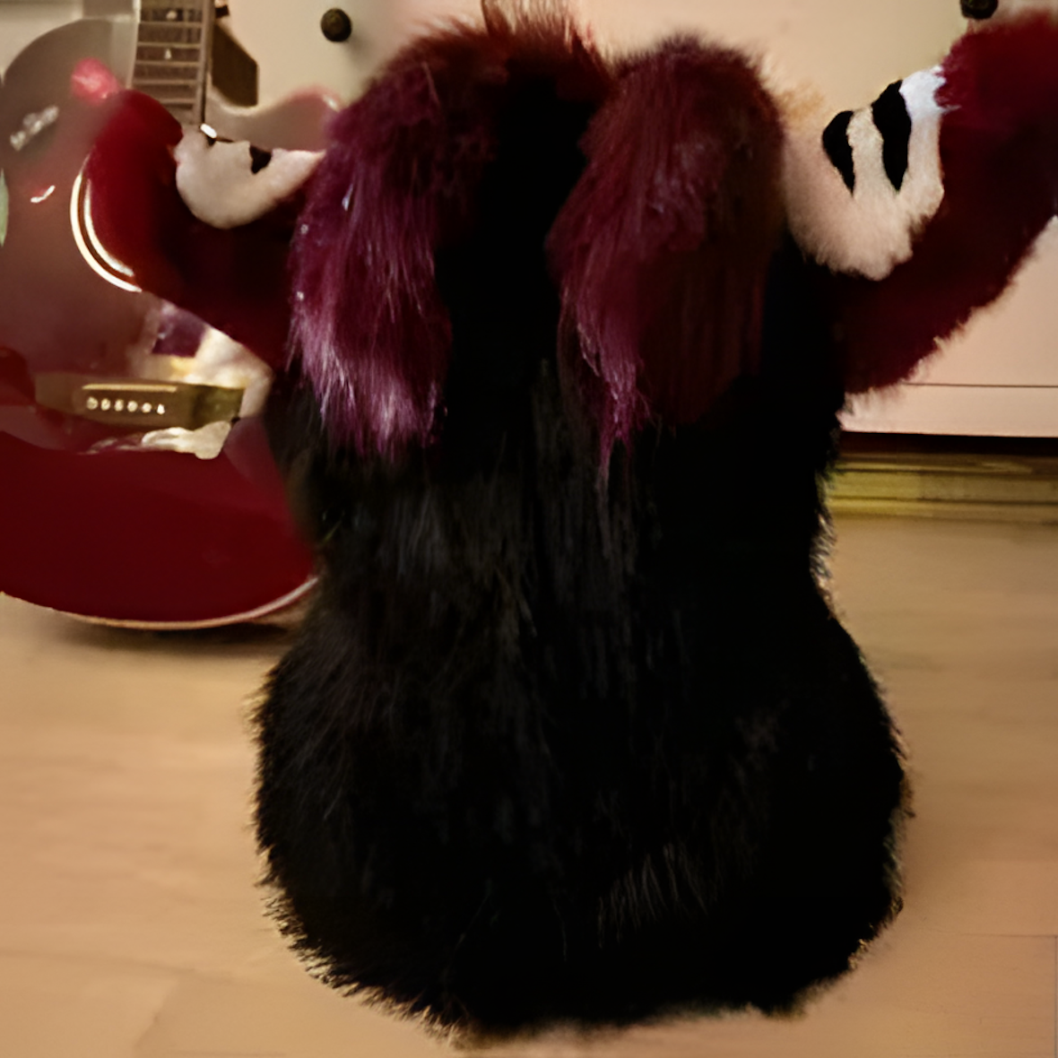 Dog fursuit cheekbone mask