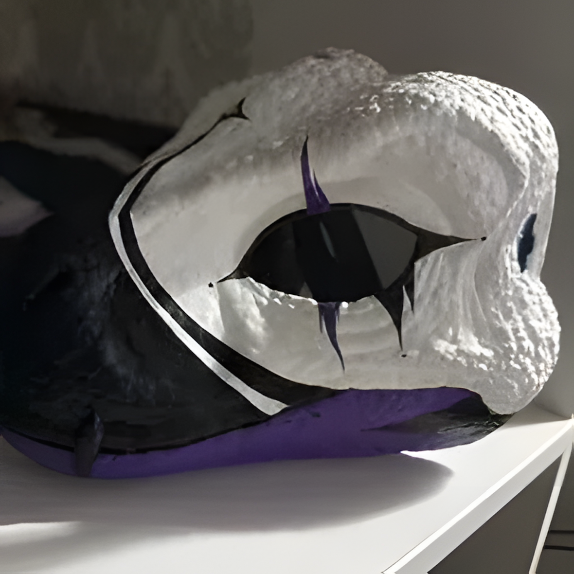 Fursuit raptor mask (21)