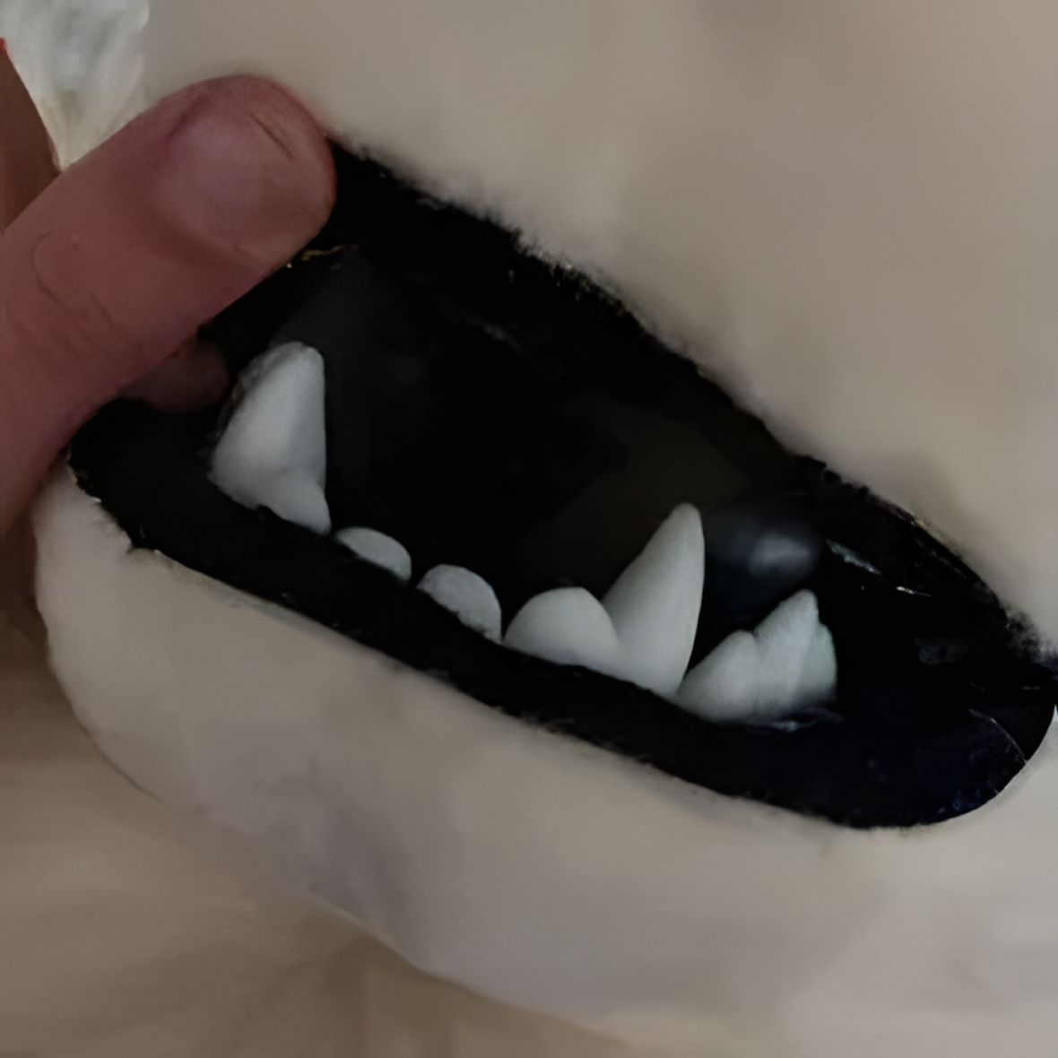 Fursuit raptor mask (22)