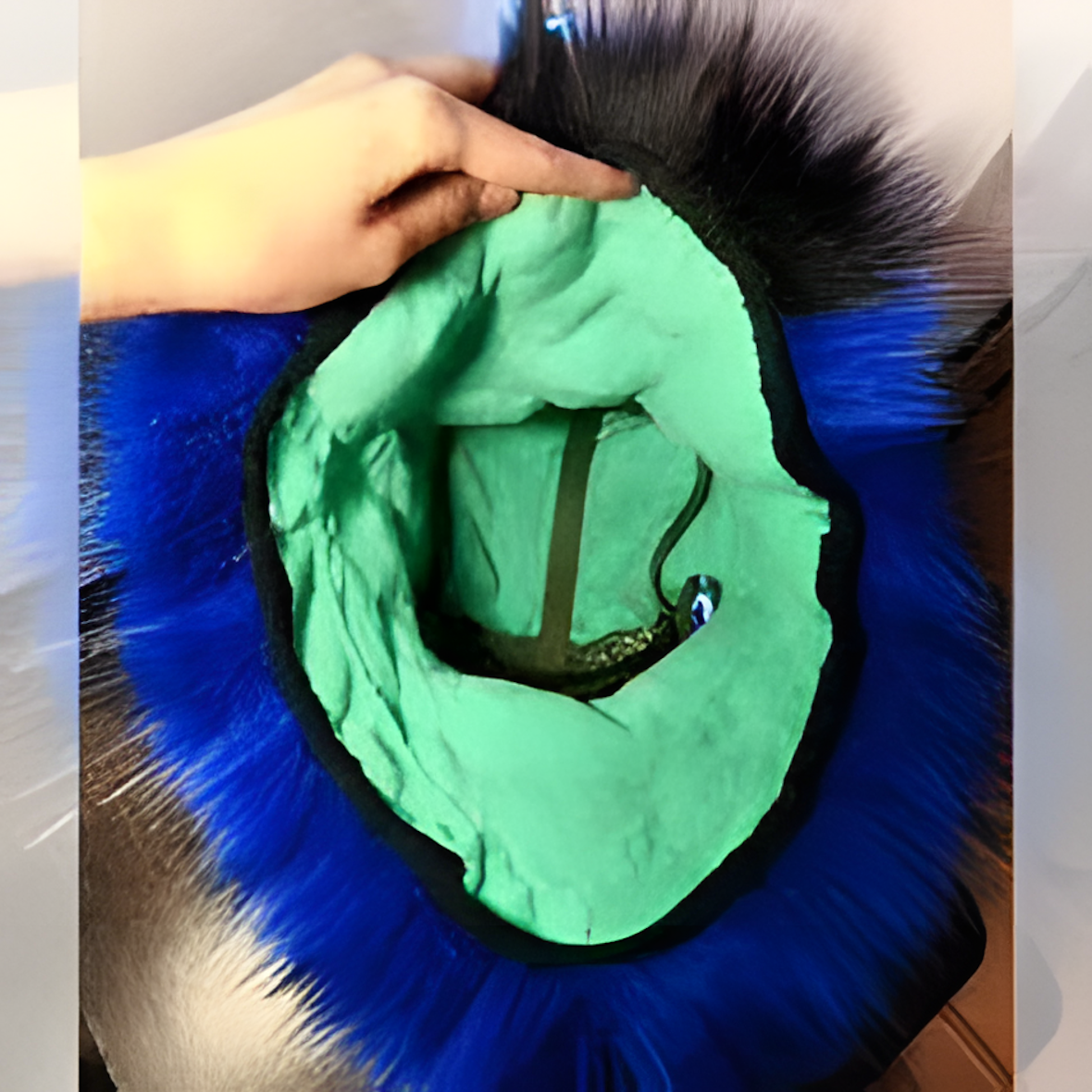 Fursuit raptor mask (23)