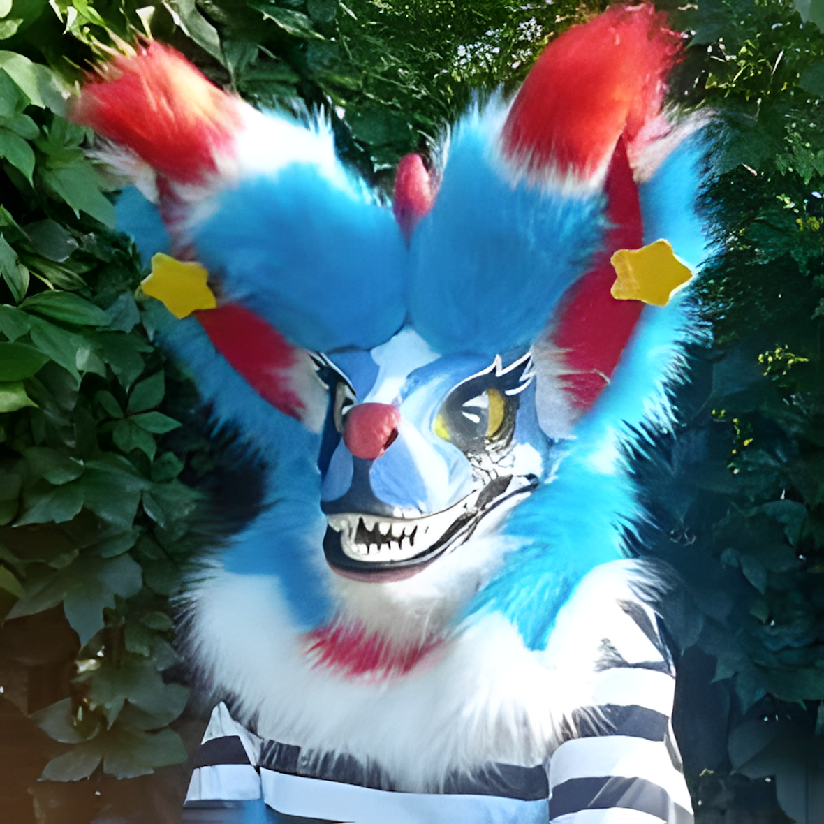 Fursuit raptor mask (26)